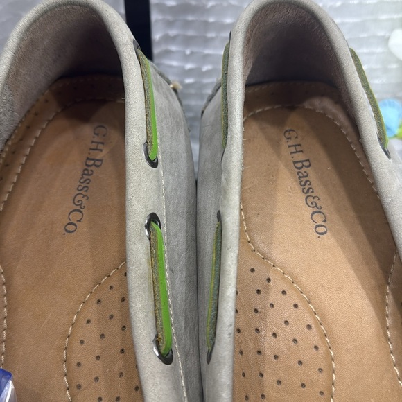 (N8) G.H.BASS FRANCHITTI POPTIE, slip-on leather moccasins, size 12M, men's - Picture 3 of 10